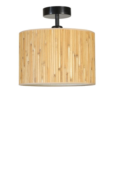 Opviq Lámpara de araña Bambu 07 con capucha de bambú